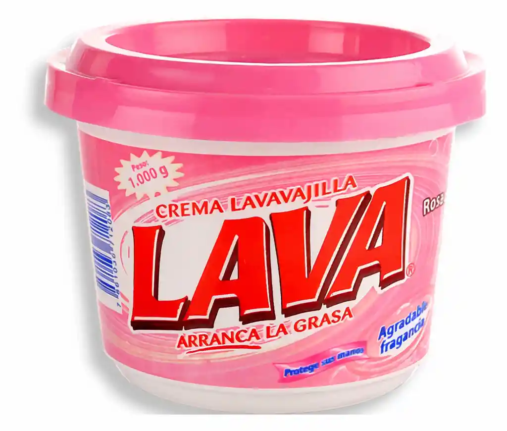 Lava Crema Lavavajilla Rosa
