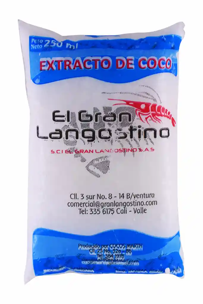 El Gran Langostino Leche de Coco
