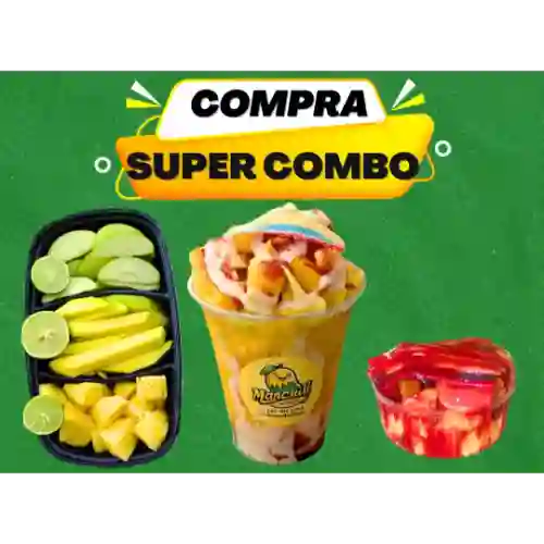 Combo Trío Bandeja, Gomitas y Granizada