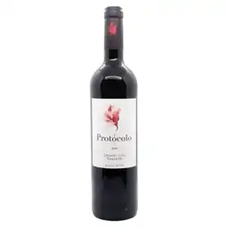 Protocolo Vino Tinto Tempranillo Ecológico