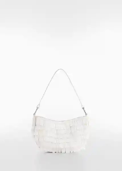 Bolso P Pati Blanco Talla 99 Mujer Mango