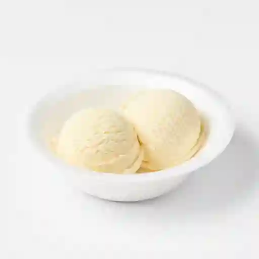 Helado de vainilla