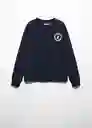 Sudadera Sky Navy Talla 14 Niños Mango