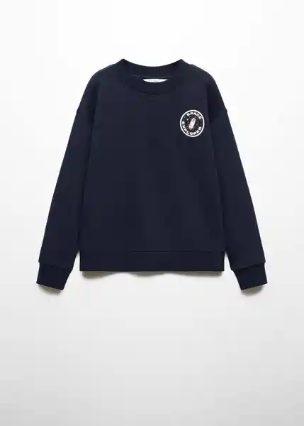 Sudadera Sky Navy Talla 14 Niños Mango