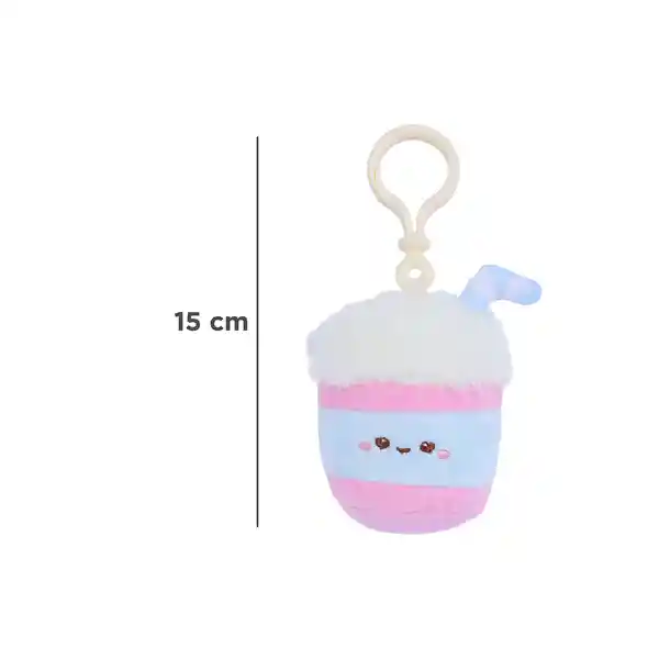 Llavero Mini Colgante de Comida Té Con Leche Miniso