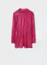 Mono Xlenjo Fucsia Talla L Mujer Mango