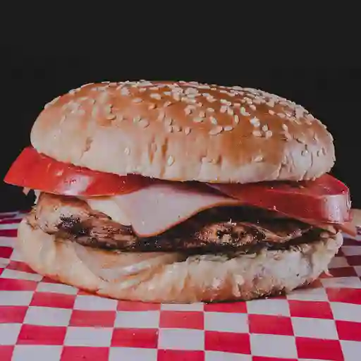 Hamburguesa Sencilla de Pollo