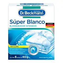 Dr Beckmann Blanqueador Intensivo Súper Blanco sin Cloro