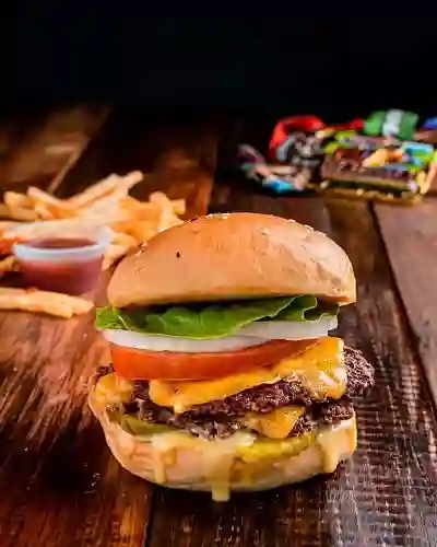 Combo Double Smashed Burger
