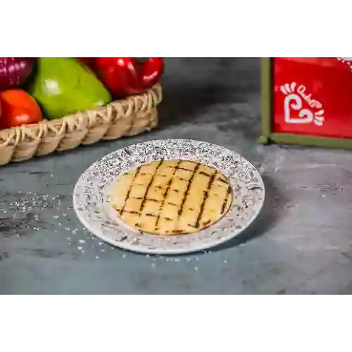 Arepa Maíz con Mantequilla Desayuno