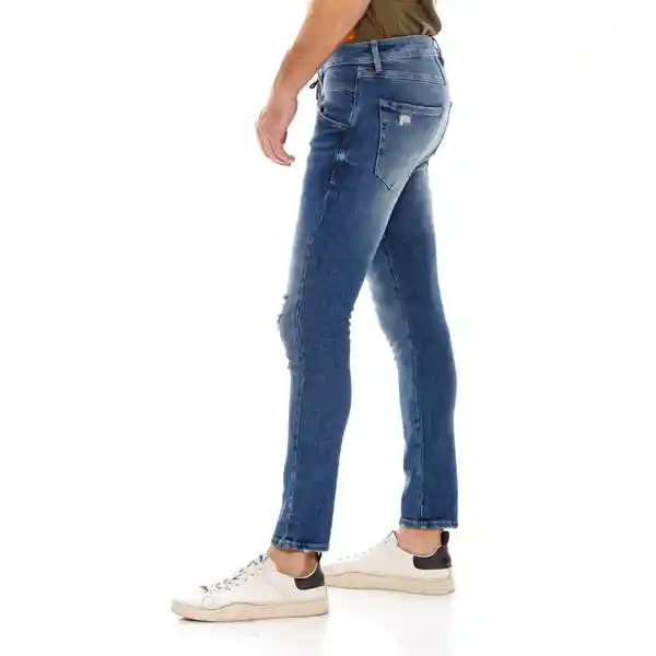 Marithé Francois Girbaud Jean Pedal Pusher Azul Talla 34