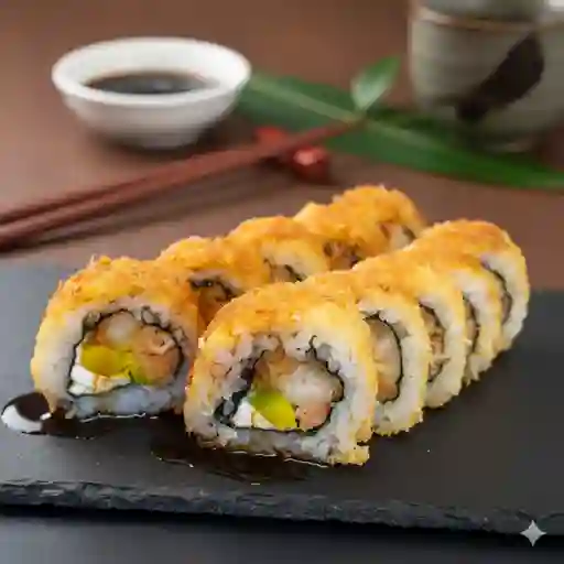 Crunch roll 10 makis (tempura)