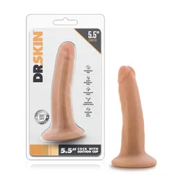 Dildo Realista Doctor Vainilla Con Chupa 14 Cm