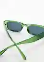 Gafas de Sol Dalia Verde Pastel Talla 99 Mujer Mango