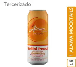 Alawa Drinks Bebida Con Sabor de Bellini Peach Mocktail