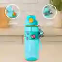 Botella Con Correa y Funda Serie Shooky Aqua 800 mL Bt21 Miniso