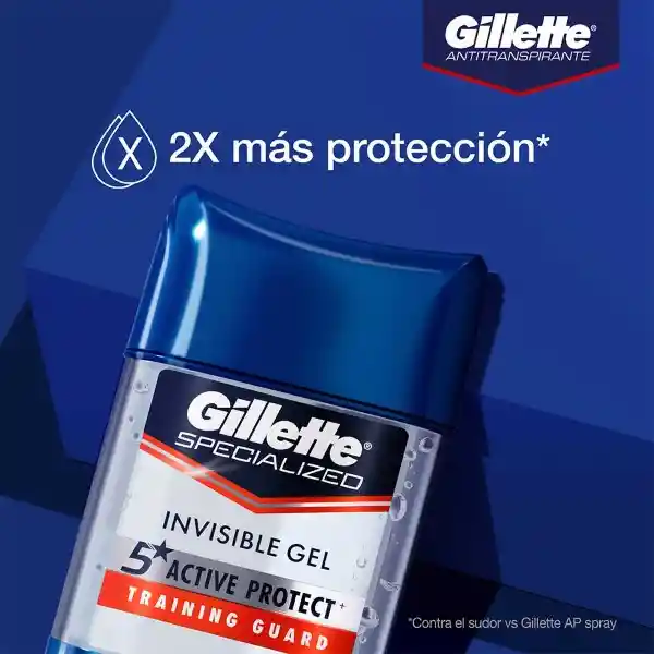 Desodorante Antitranspirante Hombre Gillette Specialized Gel Training Guard 82 g