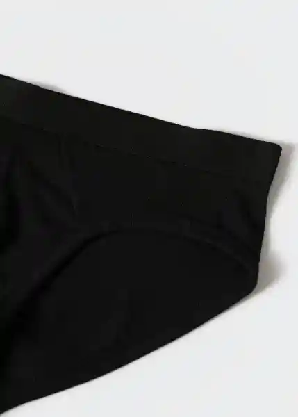 Boxer Brief Negro Talla M Hombre Mango