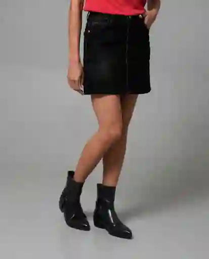 Falda Mujer Negro 4 242G003_NEG194004 Rifle