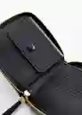 Monedero P Rain Negro Talla 99 Mujer Mango