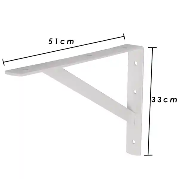 Truper Soporte Pie de Amigo Con Refuerzo 33 cm x 51 cm 44672