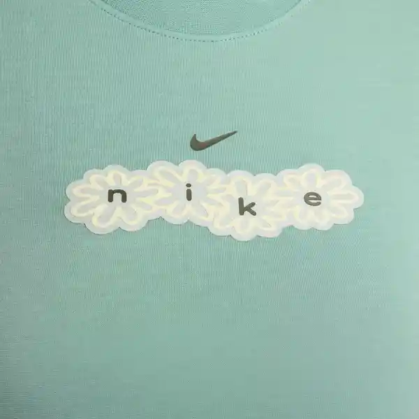 Nike Camiseta W Nsw Tee Oc 2 Slim Crop Verde T.L Ref: FD2571-309