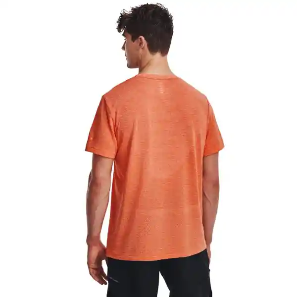 Under Armour Camiseta Seamless Stride Naranja T. SM 1375692-816