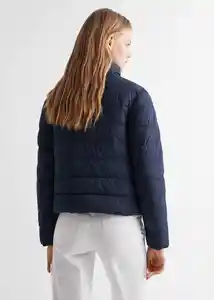 Chaqueta Anorak Sara Navy Talla 20 Niñas Mango