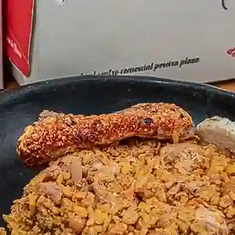 Garra de lechona tostada