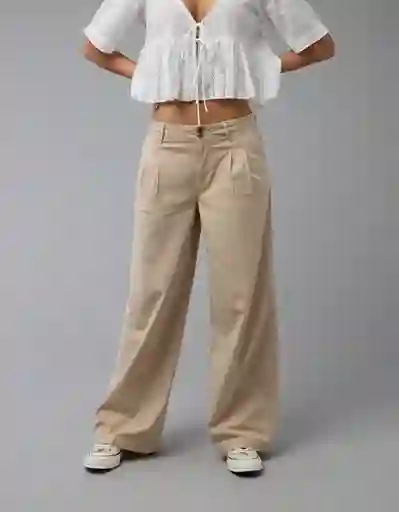 Pantalón Mujer Beige Talla 8 REGULAR 5385164 American Eagle