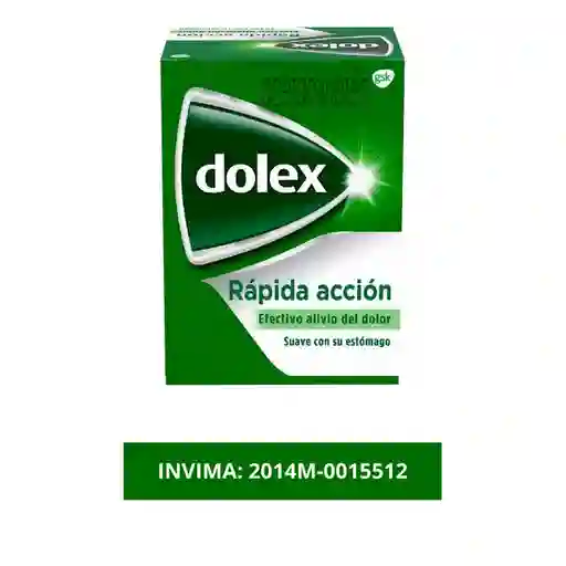 Dolex Acetaminofen Sobre Analgesico Alivio del Dolor y la Fiebre