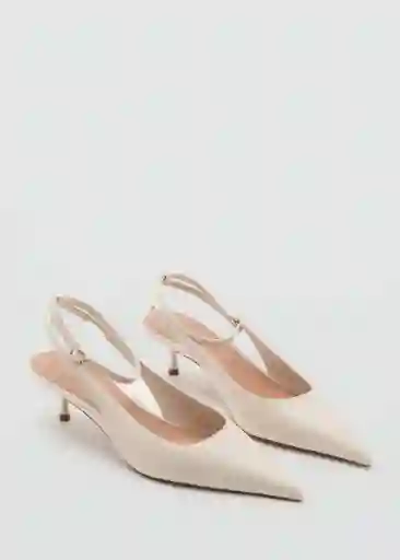 Zapatos Tado Beige Talla 38 Mujer Mango