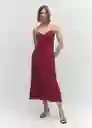 Vestido Pol Rojo Talla XL Mujer Mango