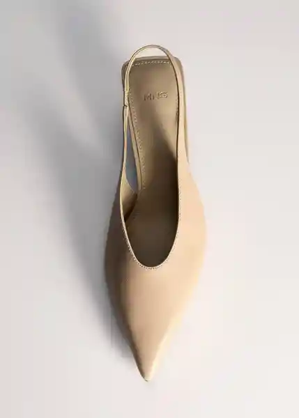 Zapatos Top Nude Talla 41 Mujer Mango