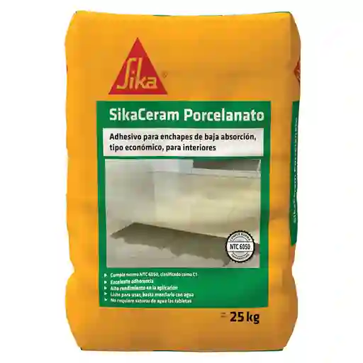 SikaCeram Adhesivo para Enchapes de Porcelanato
