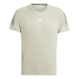 Adidas Camiseta Gym + Bl Tee Para Hombre Gris Talla XL