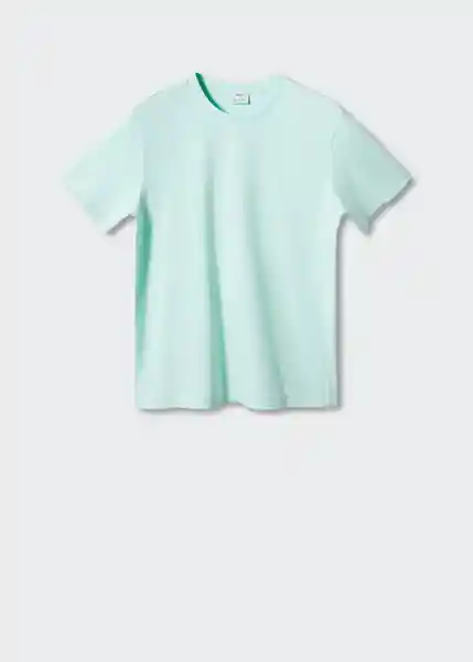 Camiseta Cherlo-H Menta Talla M Hombre Mango