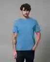 Camiseta Hombre Azul XL 100G001_AZU184025 Rifle