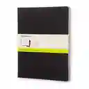 Moleskine Libreta Cahier Blanca Negra XL