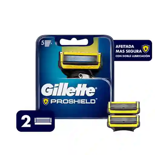 Gillette Fusion Proshield Repuestos de Afeitar 2 uds
