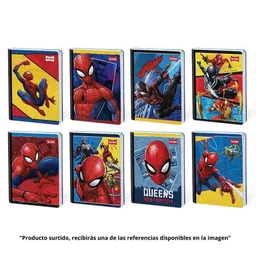 Scribe Cuaderno Cosido Cuadriculado 100 Hojas Spiderman