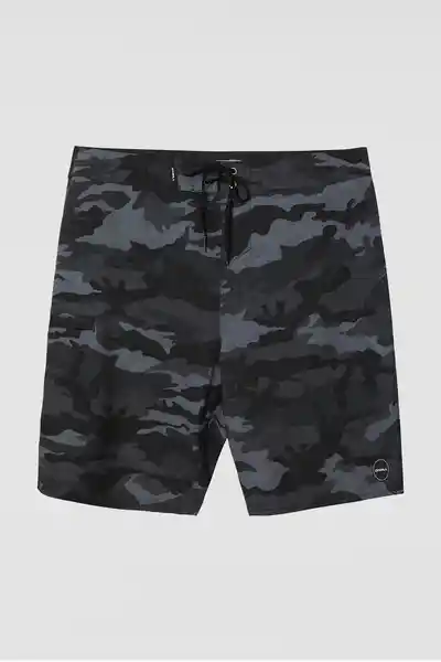 ONeill Short de Baño Hyperfreak Camo Am Negro Talla 30