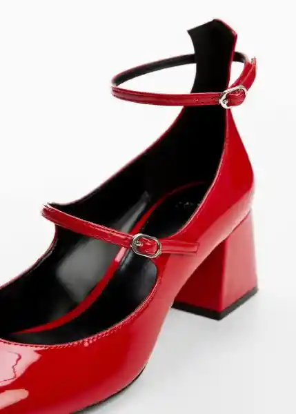 Zapatos Pipi Rojo Talla 40 Mujer Mango