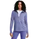 Under Armour Buzo H 1/2 Zip- Twist de Mujer Morado Talla SM
