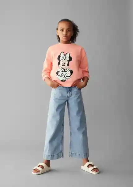 Jean Culotte5 Tejano Medio Talla 10 Niña Mango