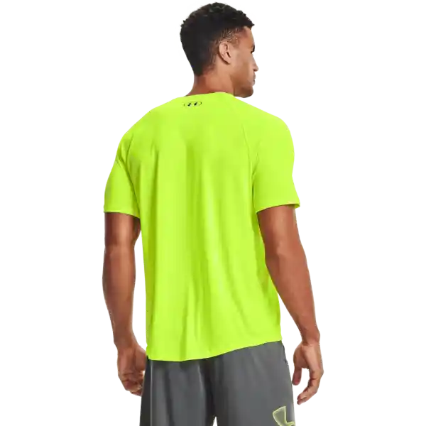 Under Armour Camiseta Tech Tee Hombre Amarillo Talla LG 2.0