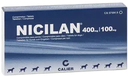 Nicilan Comprimidos para Perros (400 mg/ 100 mg)