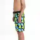 Pantaloneta Matcha Block Junior Masculino Talla 12 Speedo