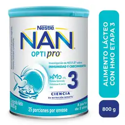 Alimento Lácteo Nan Optipro Etapa 3 800 g