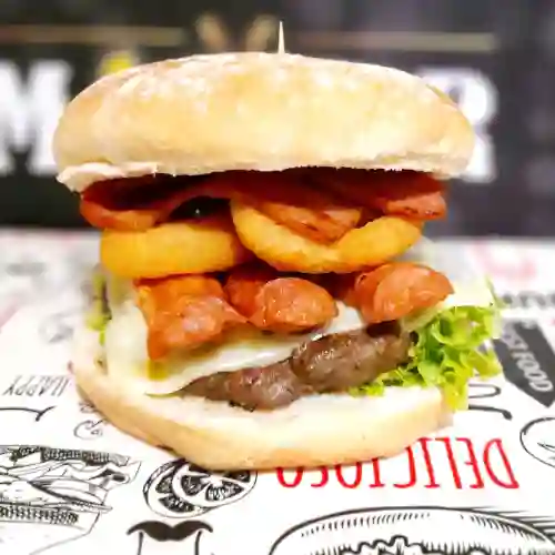 2X1 Hamburguesa Moriah +Papas Francesa